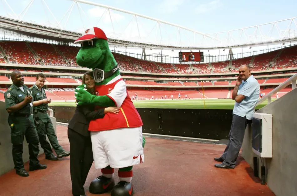 The Beloved Mascot of Arsenal FC